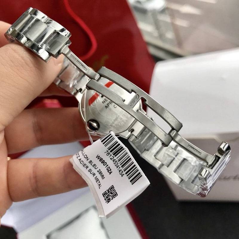 【日本未発売】カルティエ スーパーコピー バロンブルー ２８ｍｍ WE902073最高級
