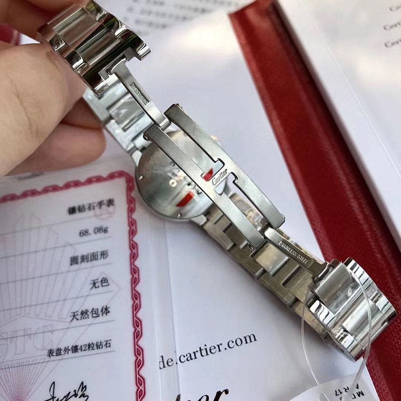 定番カルティエ バロンブルー ２８ｍｍ 偽物 WE902079代引きを販売