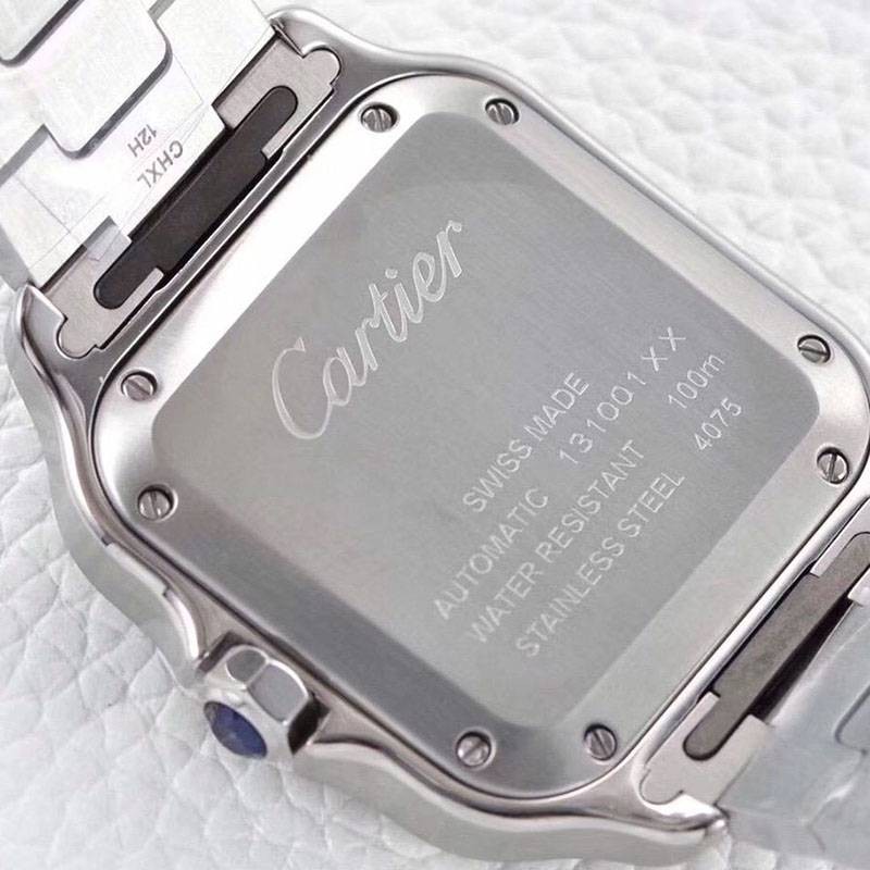 超希少！カルティエ コピー サントス ドゥ カルティエ MM ステンレス kaf61282代引きを販売