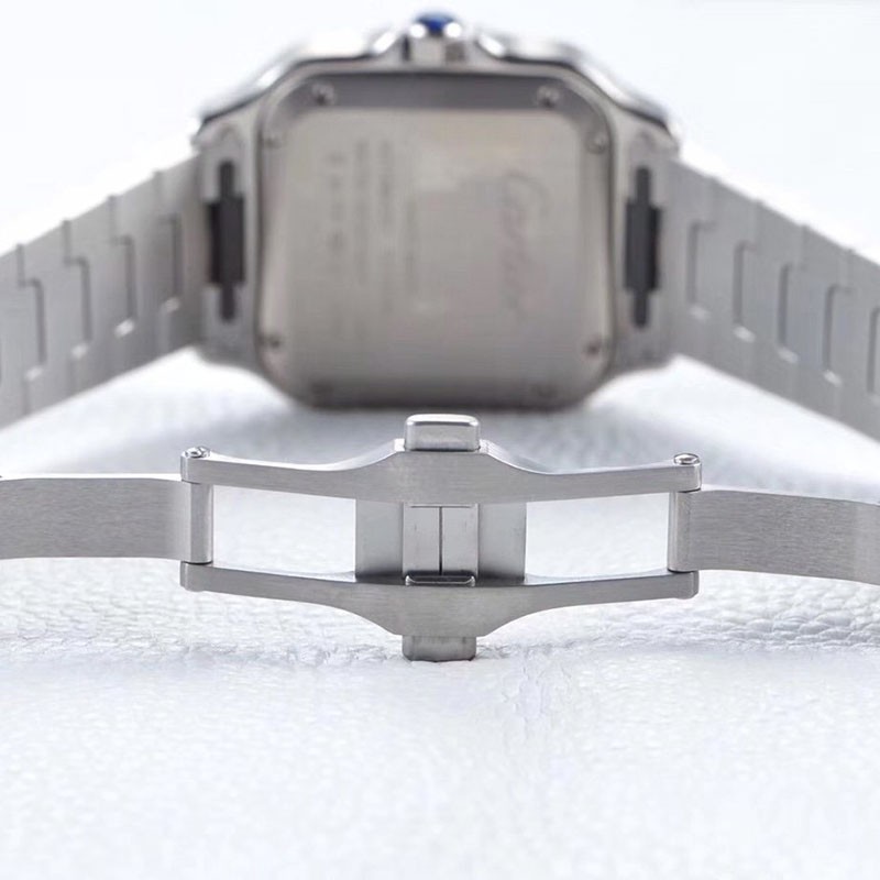稀少カルティエ サントス ドゥ カルティエ MM 偽物 ステンレス kag73259代引きを販売