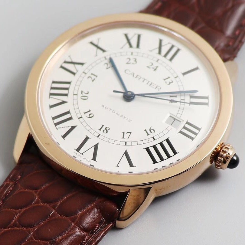 ★日本!!人気！カルティエ コピー ロンドソロ XL 42 mm kah43373通販