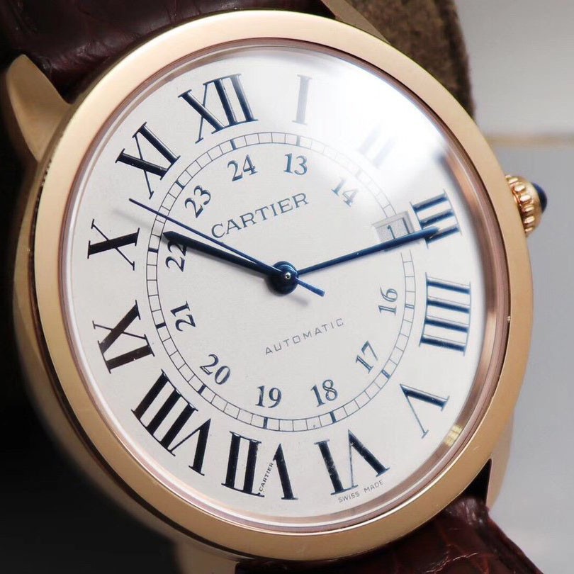 ★日本!!人気！カルティエ コピー ロンドソロ XL 42 mm kah43373激安送料無料