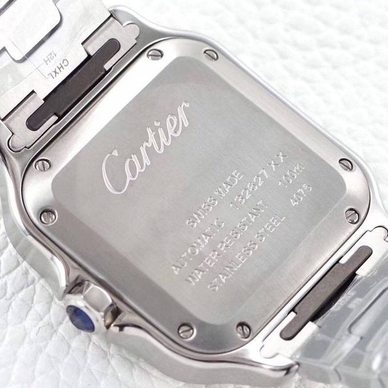 世界中で大人気♪カルティエ サントス ドゥ カルティエ MM 偽物 ステンレス・ピンクゴールド kah73418代引きを販売
