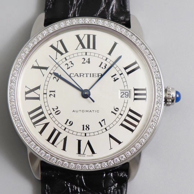 稀少カルティエ ロンドソロ XL 42 mm スーパーコピー kak93886高い品質