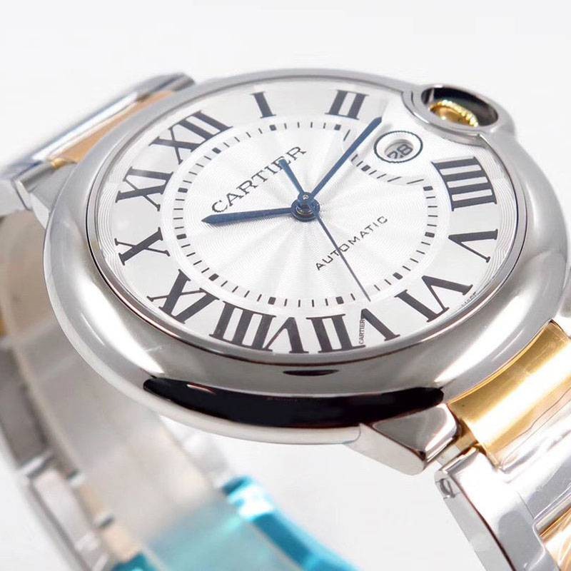 春もの新作カルティエ  バロンブルー42mm スーパーコピー kaq18023激安送料無料