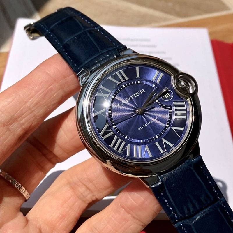 ☆超人気☆カルティエ バロンブルー ４２ｍｍ コピー kau14992通販