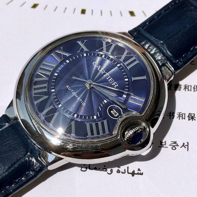 ☆超人気☆カルティエ バロンブルー ４２ｍｍ コピー kau14992N級品