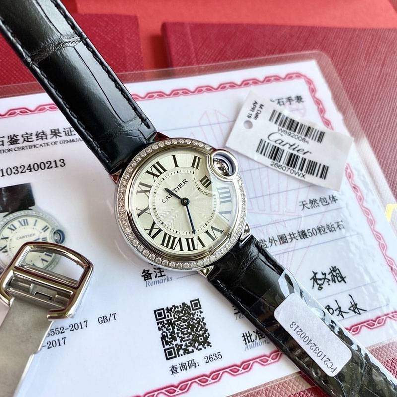 大人気！カルティエ バロンブルー ３３ｍｍ 偽物 kaw55093