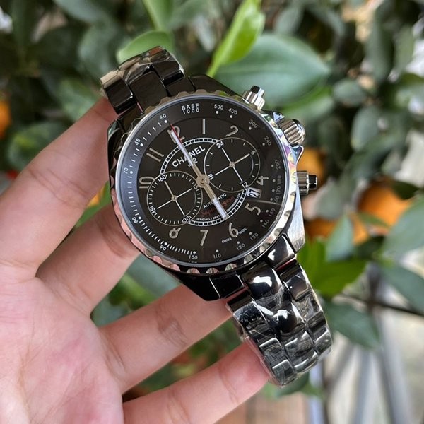 新作限定♪シャネル J12 コピー 時計 41mm ブラック shb69702通販