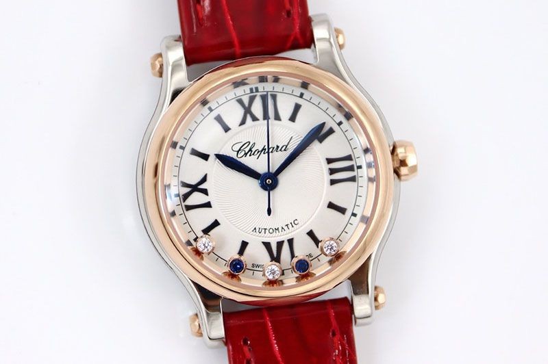 目を惹くカラーショパール ハッピースポーツ 偽物 33MM shj30178
