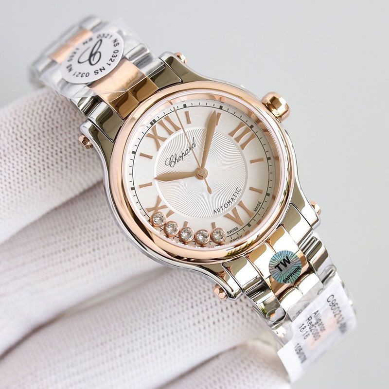 大人気！ショパール ハッピースポーツ 偽物 33MM 2色 shl95242高い品質