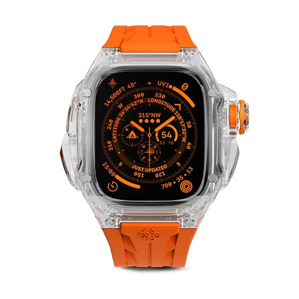 《大人気》ゴールデンコンセプト コピー アップルウォッチケース - RSTR - SUNSET ORANGE gos31578激安送料無料