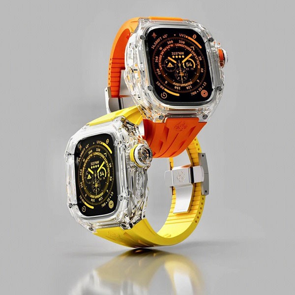 《大人気》ゴールデンコンセプト コピー アップルウォッチケース - RSTR - SUNSET ORANGE gos31578高い品質