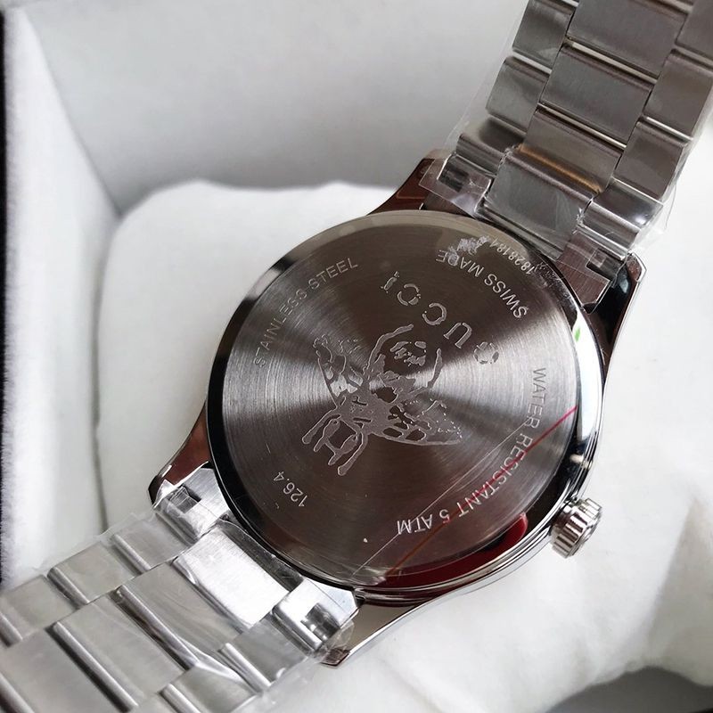 ★日本!!人気！グッチ G-タイムレス ウォッチ コピー☆猫 38mm/27mm 腕時計 YA126596最高級