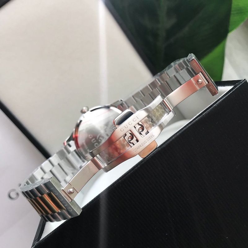 ★日本!!人気！グッチ G-タイムレス ウォッチ コピー☆猫 38mm/27mm 腕時計 YA126596代引きを販売