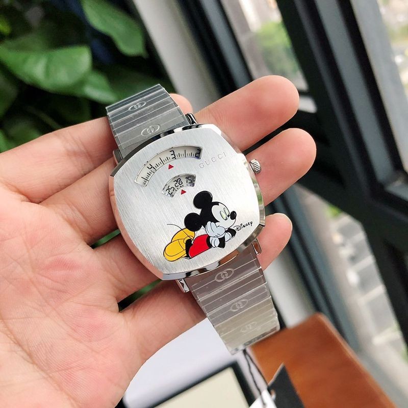 限定コラボ☆グッチｘミッキーマウス コピー ディズニー 腕時計 38mm/35mm guo16775通販