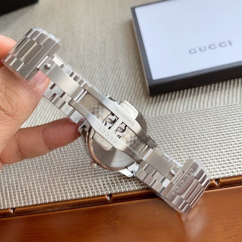 可愛いグッチ G-タイムレス ウォッチ コピー☆猫 38mm/27mm 腕時計 gur33442N級品