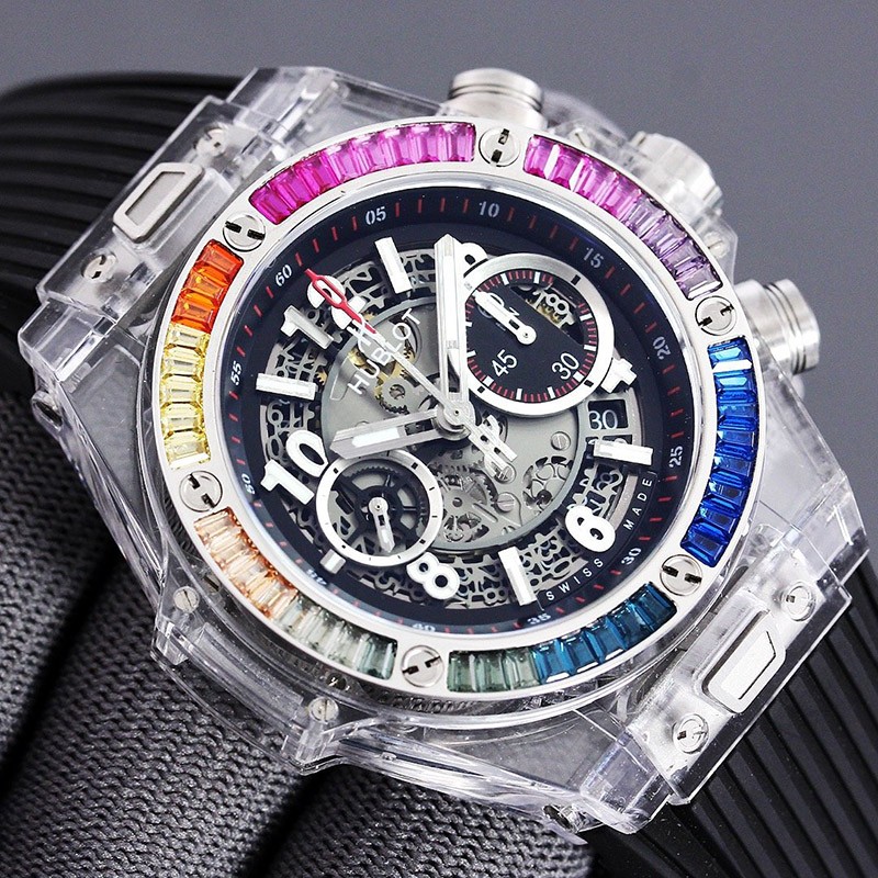 日本未入荷 ウブロ スーパーコピー 時計 ビッグバン ウニコ サファイア 限定生産500本 huh17273高い品質