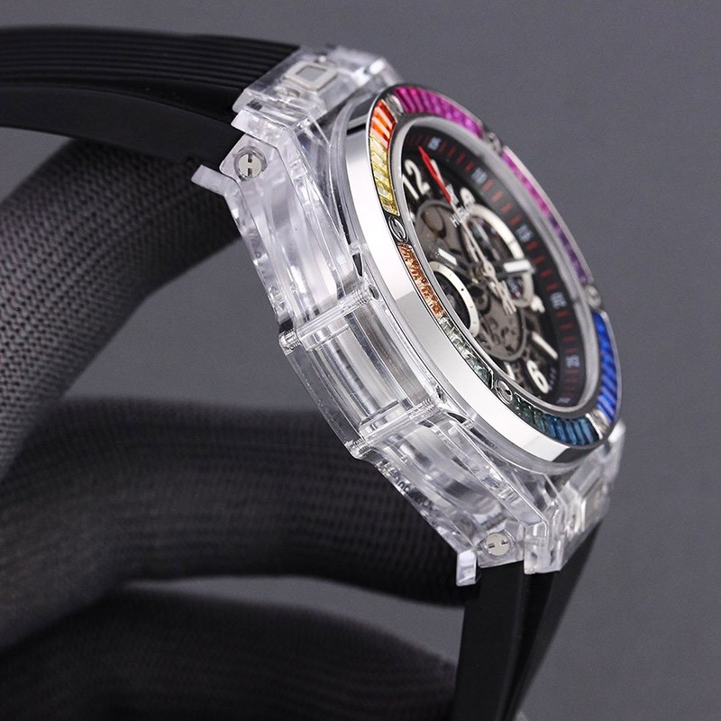 日本未入荷 ウブロ スーパーコピー 時計 ビッグバン ウニコ サファイア 限定生産500本 huh17273N級品