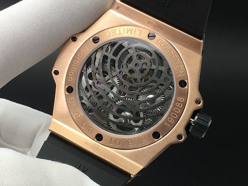 21AW新作 ウブロ 時計 スーパーコピー ビッグバン メカー フルマジックゴールド 限定200本 414.MX.1138.RXN級品