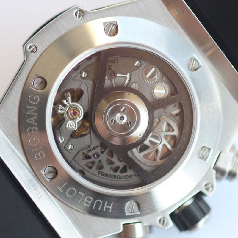 希少色ウブロ 時計 偽物 ビッグバン ウニコ チタニウムセラミック hua85723N級品