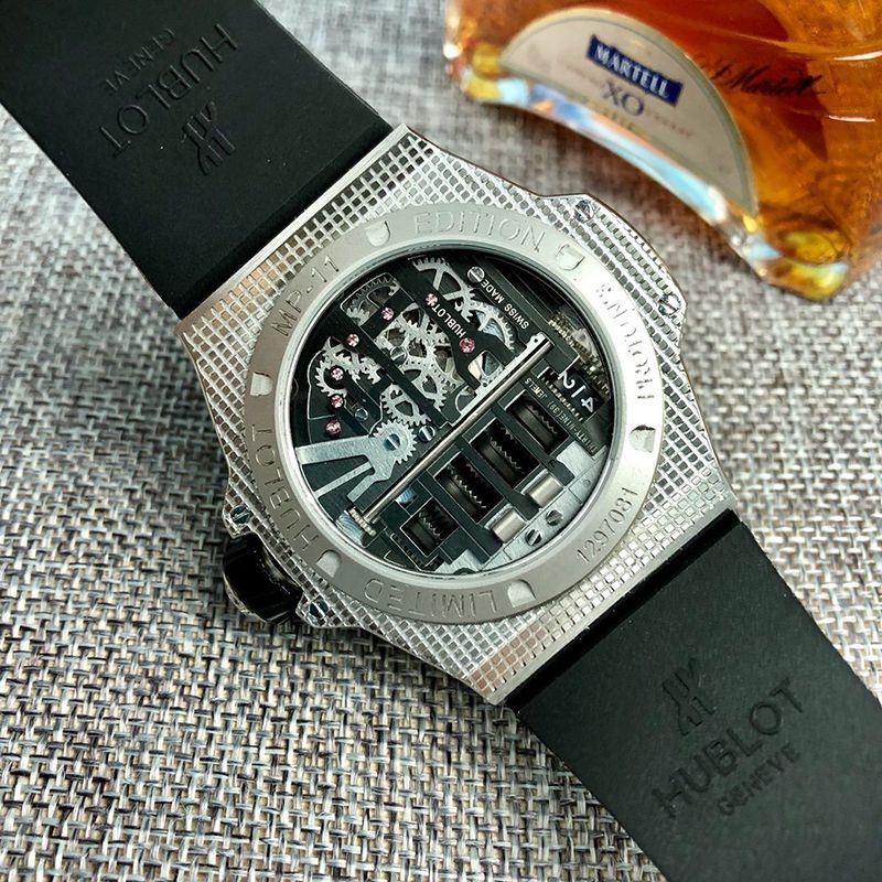 希少色ウブロ スーパーコピー ビッグバン MP-11 14 デイ パワーリザーブ サファイア 限定200本 hua97770激安送料無料