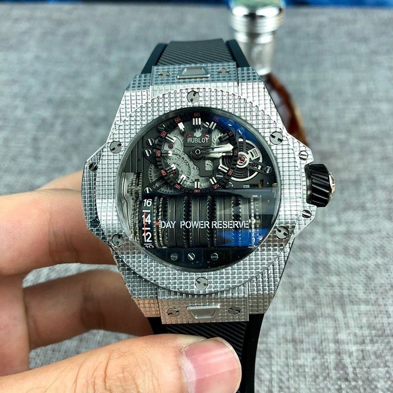 希少色ウブロ スーパーコピー ビッグバン MP-11 14 デイ パワーリザーブ サファイア 限定200本 hua97770人気