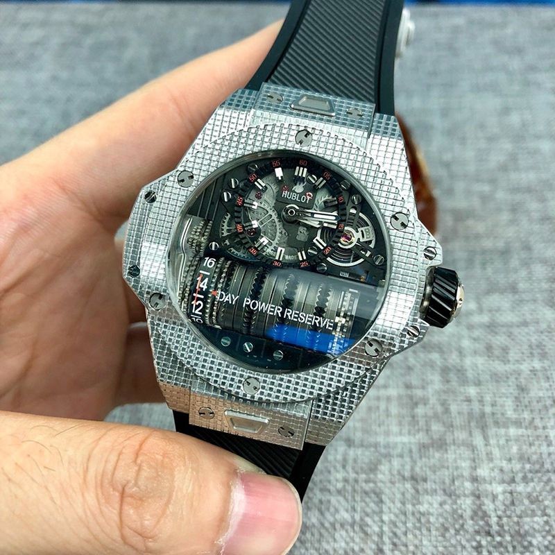 希少色ウブロ スーパーコピー ビッグバン MP-11 14 デイ パワーリザーブ サファイア 限定200本 hua97770最高級