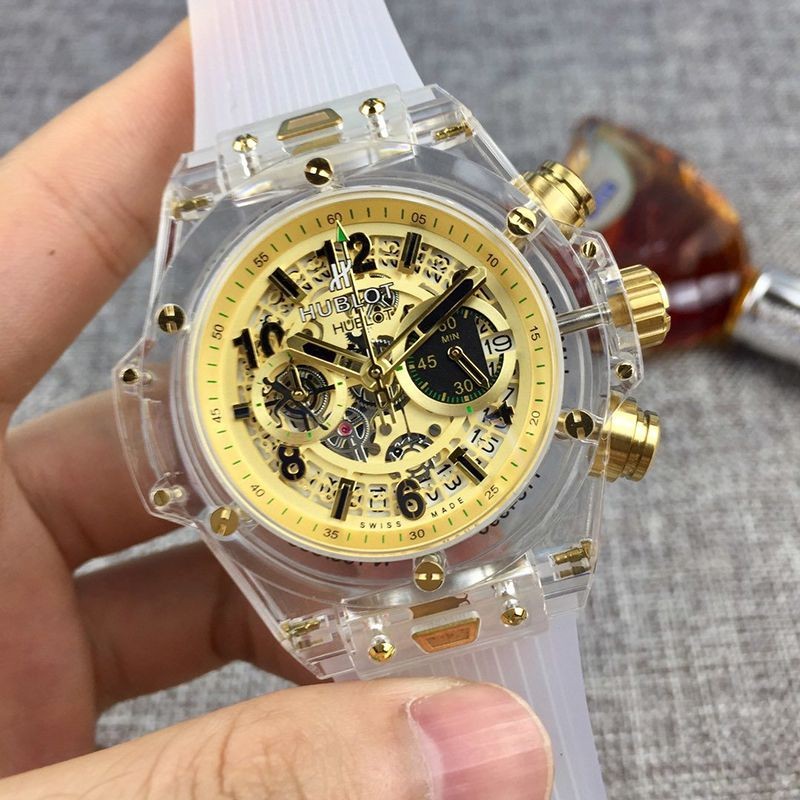 完売必至ウブロ 時計 コピー ビッグバン 透明ケース 限定生産500本 hub51282人気
