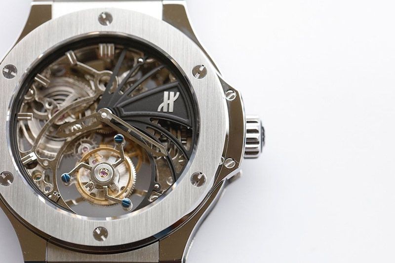【日本未発売】 ウブロ スピリット スーパーコピー オブ ビッグバン チタニウム ブルー huk98842高い品質