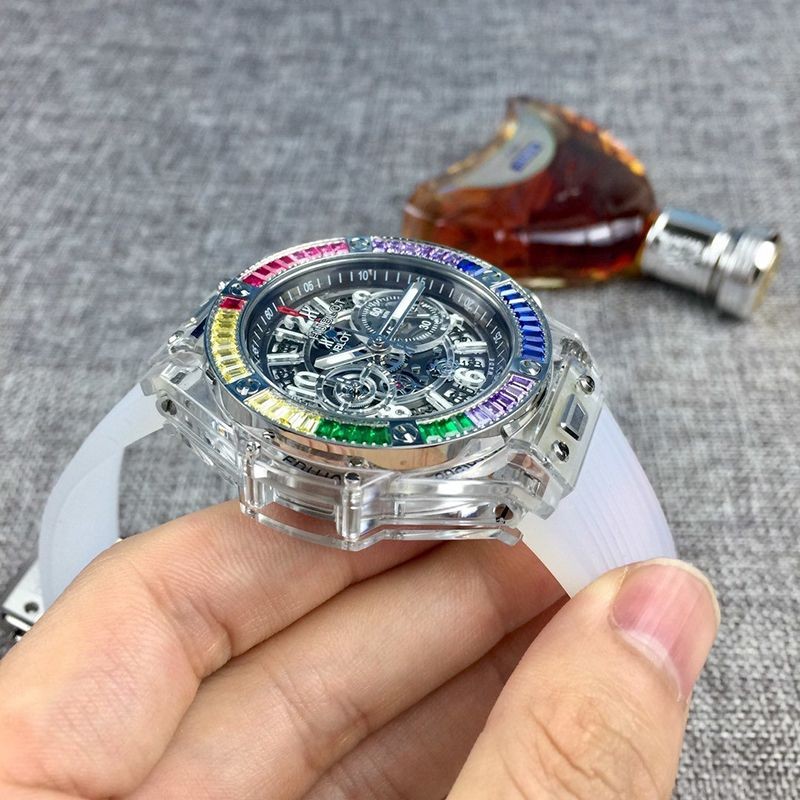 ☆超人気☆ウブロ 偽物 腕時計 ビッグバン ウニコ サファイア 限定生産500本 hut86236最高級