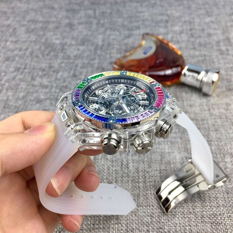 ☆超人気☆ウブロ 偽物 腕時計 ビッグバン ウニコ サファイア 限定生産500本 hut86236N級品