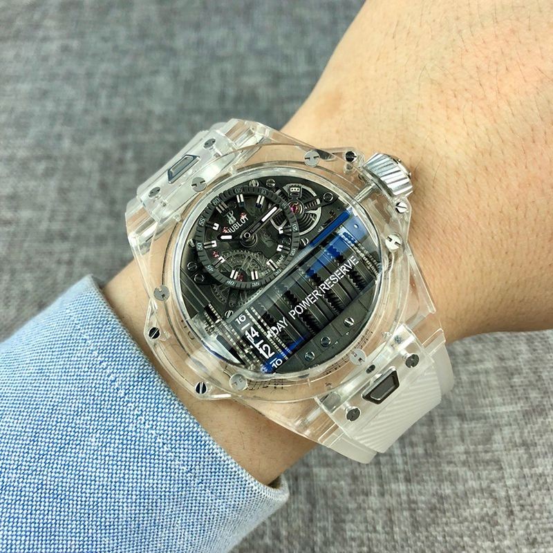 大人気！ウブロ スーパーコピー ビッグバン ウニコ サファイア 限定生産500本 hux17464通販
