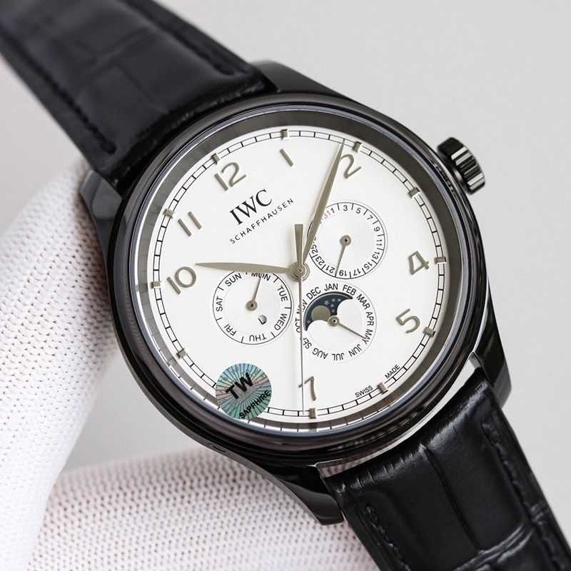 稀少IWC 時計 偽物 ポルトギーゼ パーペチュアル カレンダー 42 2色 iwi40993高い品質