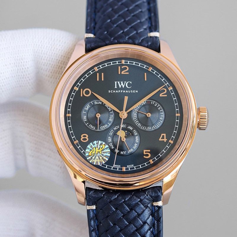 希少色IWC 偽物 ポルトギーゼ パーペチュアル カレンダー 時計 42 iwu90858通販
