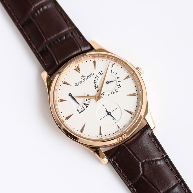 一目惚れ♪ジャガー・ルクルト コピー マスターウルトラスリム リザーブ ド マルシェ 39mm Jac12036通販