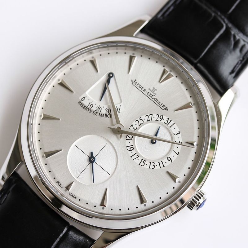 セール新作ジャガー・ルクルト 偽物 マスターウルトラスリム リザーブ ド マルシェ 39mm Jap69386激安送料無料