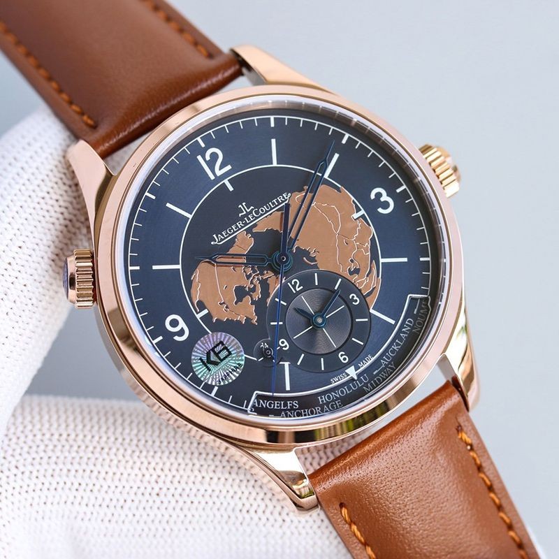 稀少ジャガー・ルクルト ジオフィジック ユニバーサルタイ コピー 42mm 2色 Jas41524人気