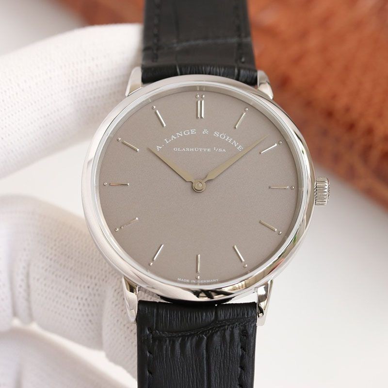 最安値挑戦ランゲ＆ゾーネ サクソニア フラッハ 偽物 39mm ram32725通販