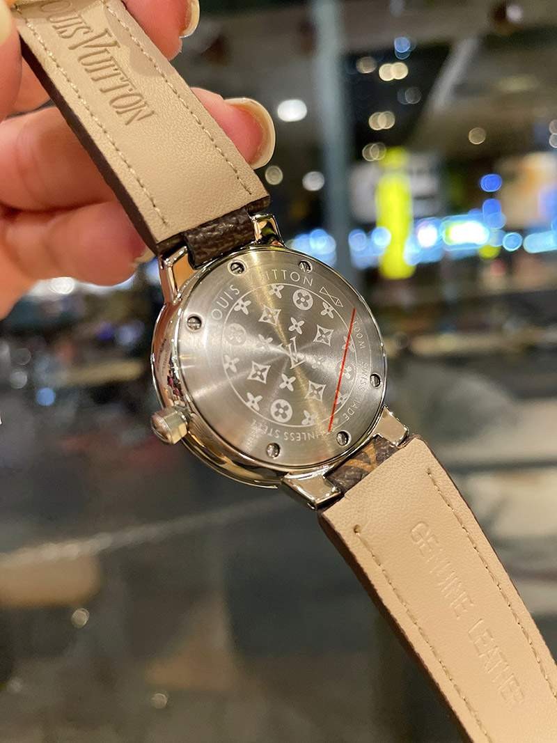 大人気！ルイヴィトン 時計 タンブール ビジュ コピーラグダイヤ レディース39mm vud72346高い品質
