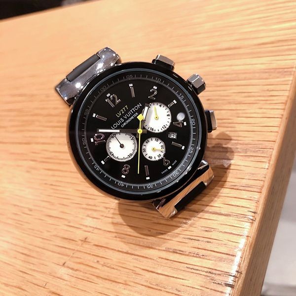 ルイヴィトン タンブール コピー クロノグラフ 42mm vuf95902人気