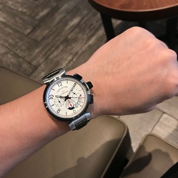 高品質♪♪♪ルイヴィトン スーパーコピー タンブール クロノグラフ 43mm vui87179激安送料無料