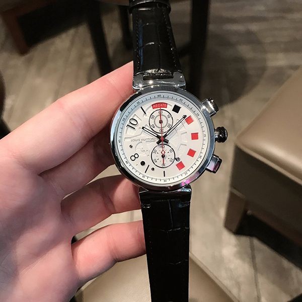 ルイヴィトン タンブール コピー  クロノグラフ 42mm お洒落に♪ vuk05062激安送料無料