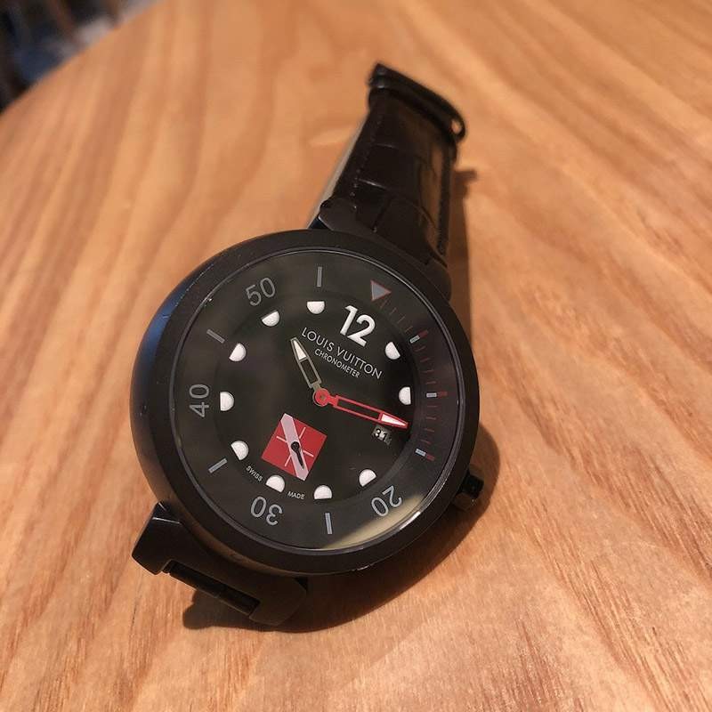 21-22AW ルイヴィトン 時計 コピー タンブール ストリート ダイバー メンズ 44mm vun84140N級品