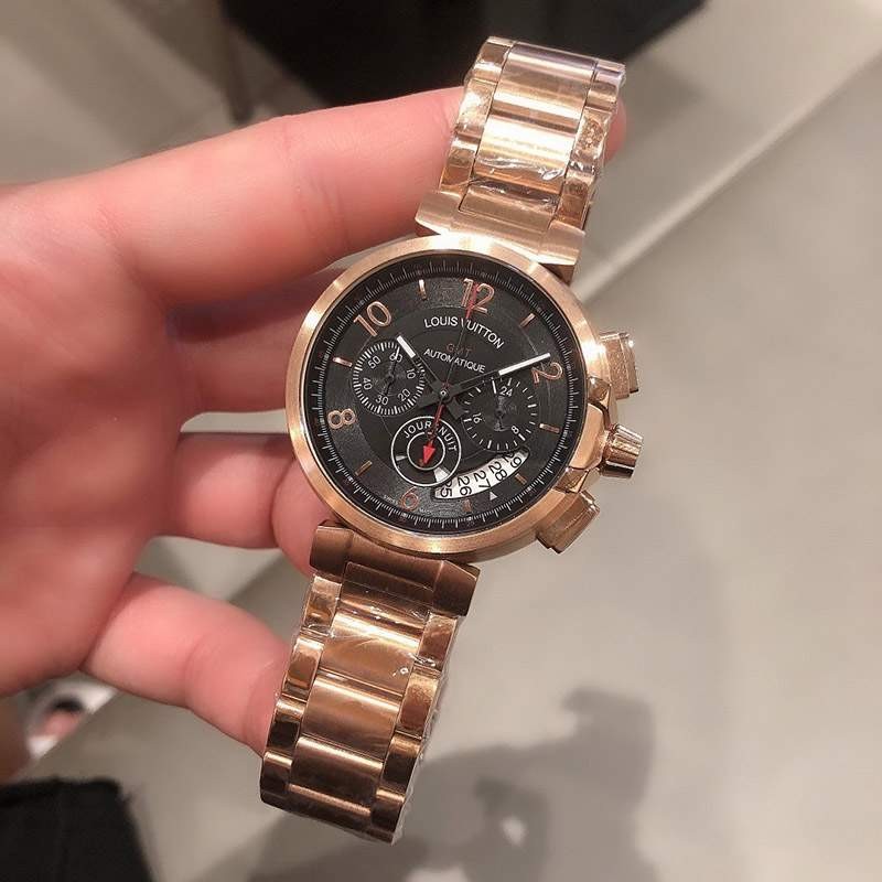 ルイヴィトン 時計 スーパーコピー タンブール ストリート ダイバー メンズ 44mm vup26806激安送料無料