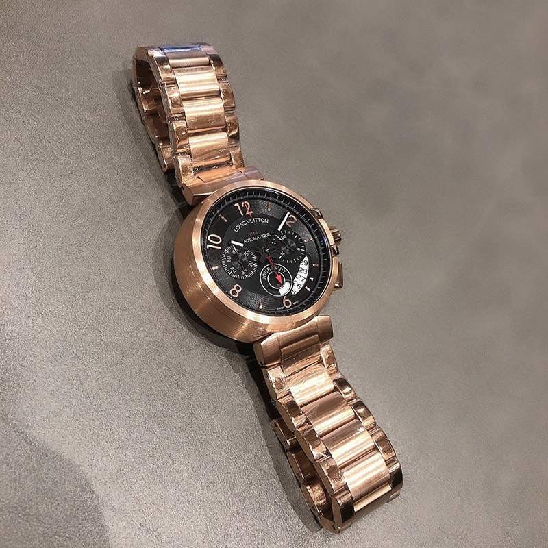 ルイヴィトン 時計 スーパーコピー タンブール ストリート ダイバー メンズ 44mm vup26806N級品