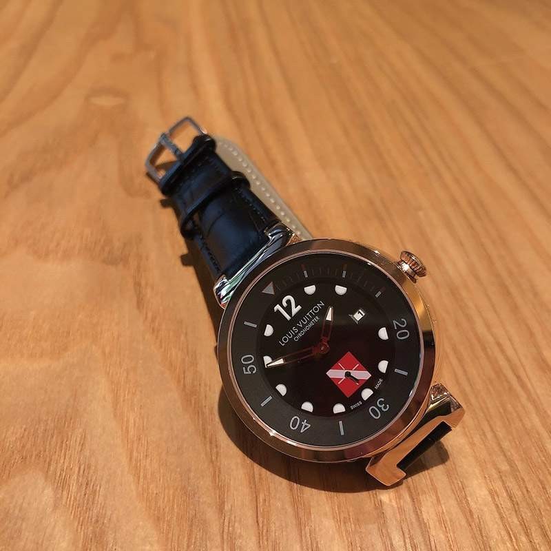 希少 ルイヴィトン 時計 偽物 タンブール ストリート ダイバー 44mm vut04398N級品