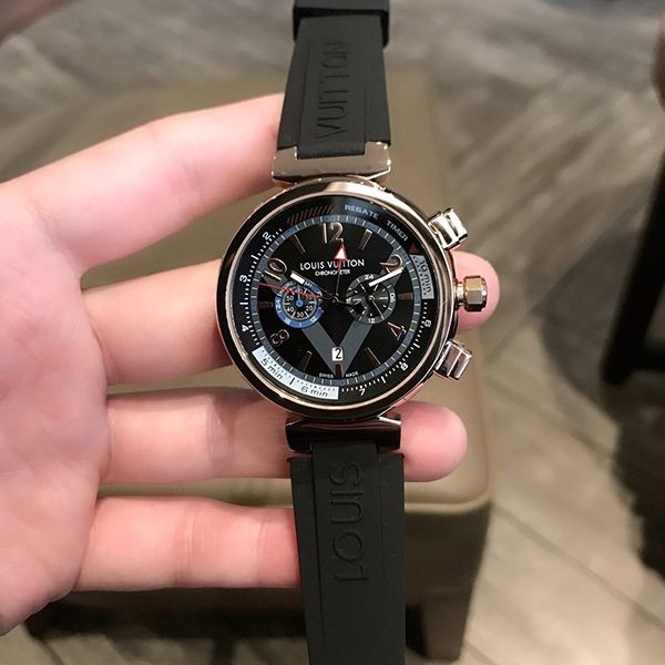ルイヴィトン コピー タンブール  クロノグラフ 41mm vuw93611通販