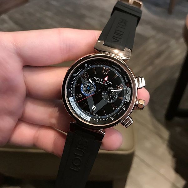 ルイヴィトン コピー タンブール  クロノグラフ 41mm vuw93611高い品質