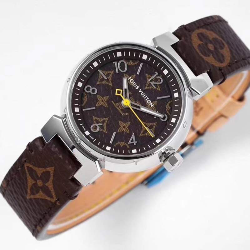 ルイヴィトン 時計  タンブール ストリート ダイバー モノグラム  34mm vuy02756激安送料無料